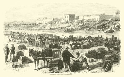 Brownsville konföderációs evakuálása, 1863. november alkotó: American School