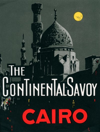 Continental Savoy Hotel Kairóban a mecsettel alkotó: American School