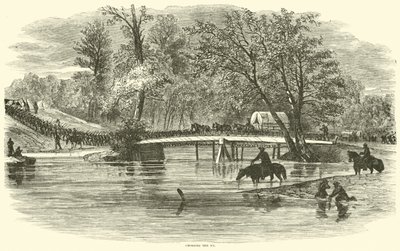 Átkelés a NY-n, 1864. május alkotó: American School