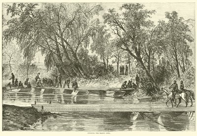 Átkelés az Északi Annán, 1864. máj alkotó: American School