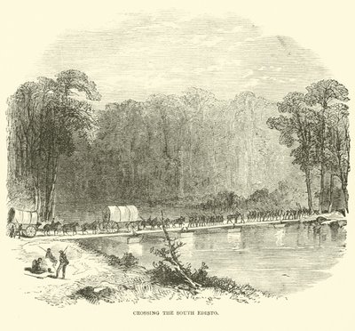 Átkelés a Dél-Edistón, 1865. január alkotó: American School