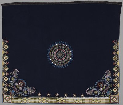 Tánctakaró, Anishinabe, Dakota, 1840-50 körül (gyapjú, selyem és gyöngyök) alkotó: American School