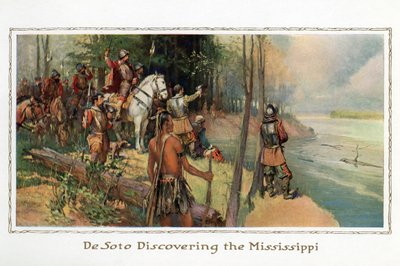 DeSoto a Mississippi felfedezése alkotó: American School
