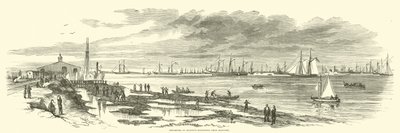 A Duponts-expedíció indulása Beaufortból, 1863. január alkotó: American School