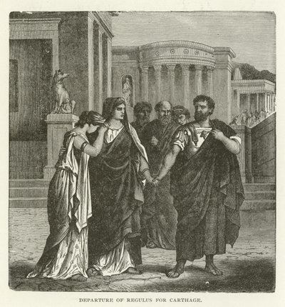 Regulus indulása Karthágóba alkotó: American School