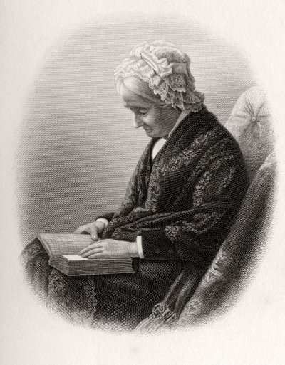 Eliza Ballou Garfield, William M. Thayer „A faháztól a Fehér Házig” című művéből, kiadó: Hodder und Stoughton, 1905 alkotó: American School