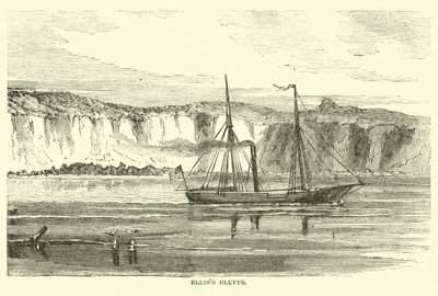 Elliss Bluffs, 1862. május alkotó: American School