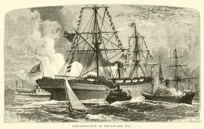 Beszállás a Delaware-öbölben alkotó: American School