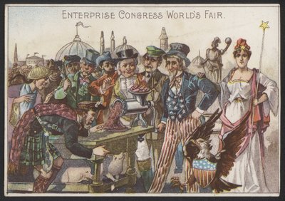 Enterprise Congress világkiállítás (chromolitho) alkotó: American School