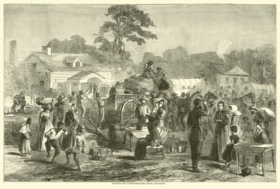 Konföderációs kivonulás Atlantából, 1864. szeptember alkotó: American School