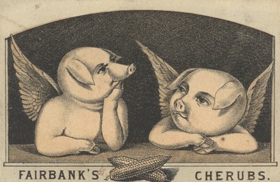 Fairbanks Cherubs, Fairbank Lard hirdetése, 1880 körül alkotó: American School