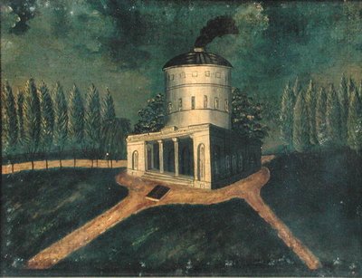 Fairmount Waterworks, 1838 körül (olaj, vászon) alkotó: American School