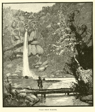Vízesés Hakone közelében alkotó: American School