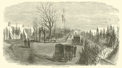 Kilencedik hadtest tábori kórháza, 1865. március alkotó: American School