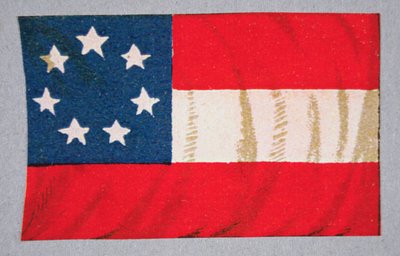 Az Amerikai Konföderációs Államok zászlaja (színes litó) alkotó: American School