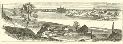 Fredericksburg, Falmouthból, 1862. november alkotó: American School