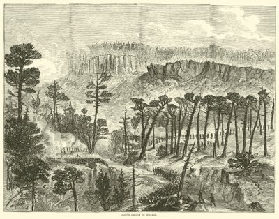 Gearys támadás a Dug Gap ellen, 1864. május alkotó: American School