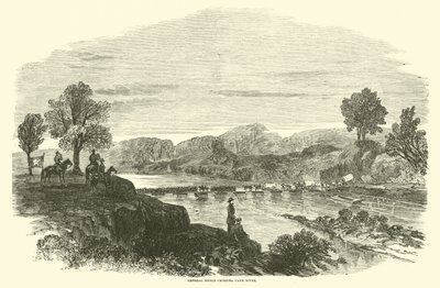 General Banks átkel a Cane folyón, 1864. április alkotó: American School