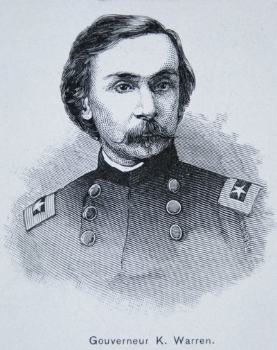 Kemble Warren tábornok kormányzó (1830-82) (metszet) alkotó: American School