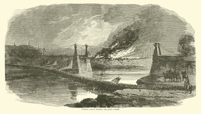 Logan tábornok átkel a Bayou Pierre-n, 1863. május alkotó: American School