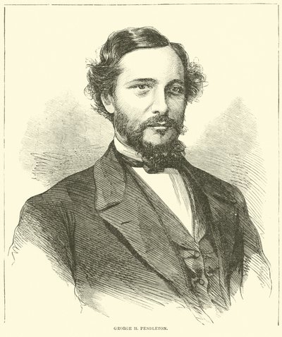 George H Pendleton, 1864. november alkotó: American School