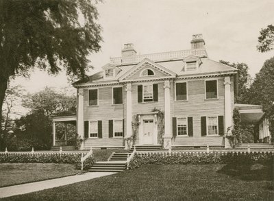 George Washington főhadiszállása, Cambridge (fénynyomat) alkotó: American School