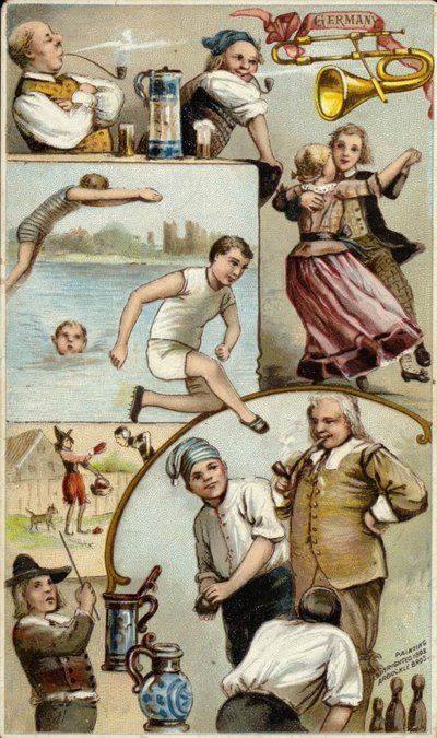 Német sport és szórakozás alkotó: American School