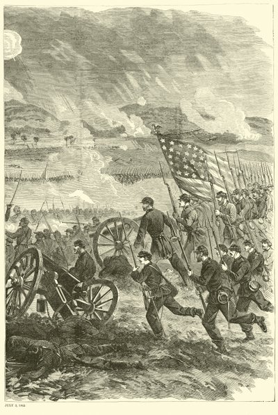 Gettysburg, 1863. július 3., 1863. július alkotó: American School