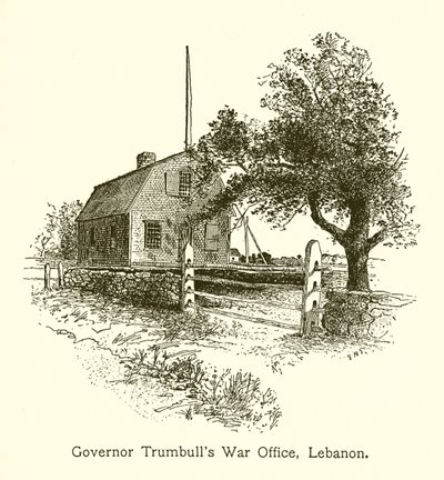 Trumbulls kormányzó hadihivatal, Libanon, Connecticut alkotó: American School