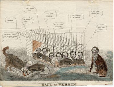 Kártevőszállítás, a Squ. tervezte, 1861 alkotó: American School