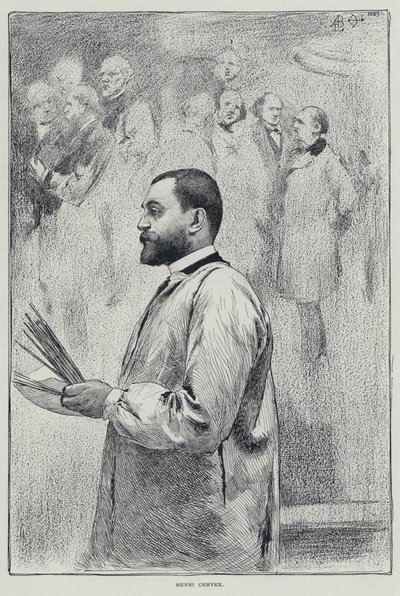 Henri Gervex (litho) alkotó: American School