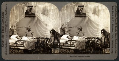 Őrangyala, 1899 körül (sztereográf) alkotó: American School