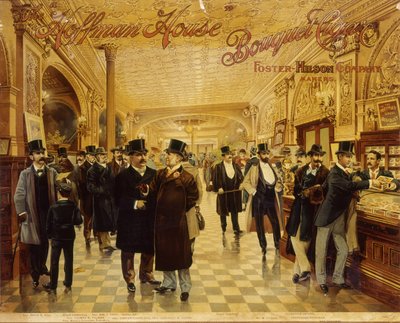 Hoffman-házi csokor szivar, 1893 alkotó: American School
