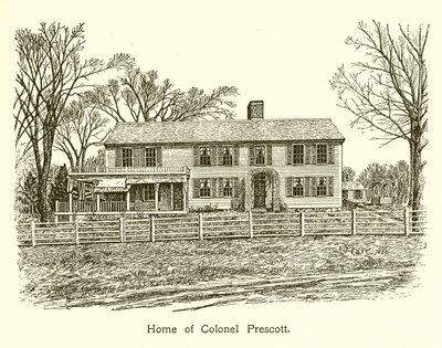 Prescott ezredes otthona, Bunker Hill alkotó: American School