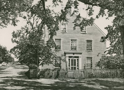 Sir William Pepperell otthona, Maine (fotónyomat) alkotó: American School