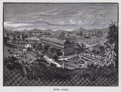 Hong Kong (metszet) alkotó: American School