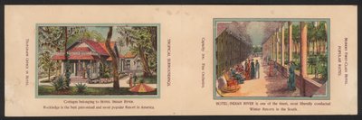 Hotel Trade Card (színes gravírozás) alkotó: American School