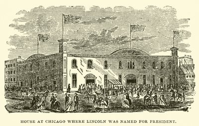 Chicagói ház, ahol Lincolnt elnöknek nevezték ki alkotó: American School