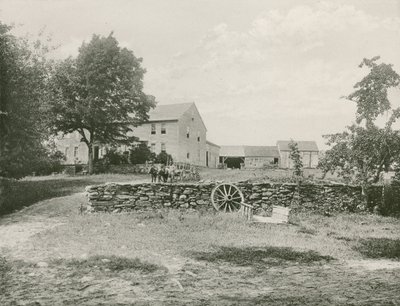Israel Putnam tábornok háza, Pomfret (fénynyomat) alkotó: American School