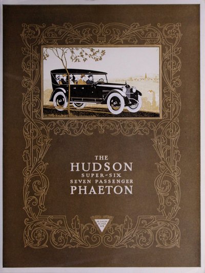 Hudson Super-Six Seven Passenger Phaeton, 1923 alkotó: American School