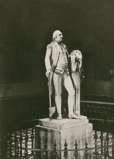 George Washington Hudson szobra (fotónyomat) alkotó: American School