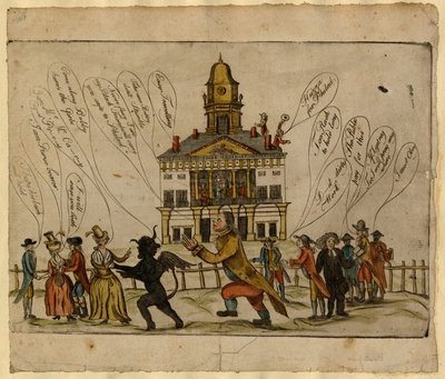 Huzza Philadelphiának alkotó: American School