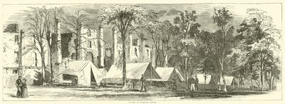 A Warrenton Springs-i táborban, 1863 októberében alkotó: American School