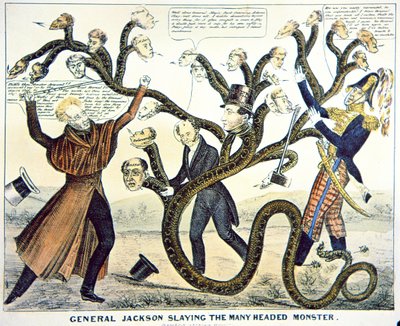 "Jackson megöli a sokfejű szörnyet" alkotó: American School