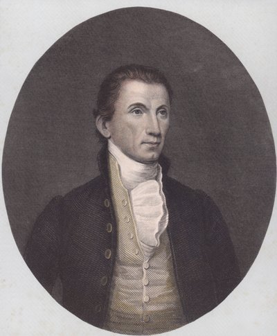 James Monroe (színes metszet) alkotó: American School
