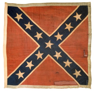 "Jeff Davis" kísérő zászló (textil) alkotó: American School