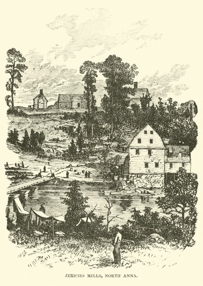 Jericho Mills, North Anna, 1864. május alkotó: American School