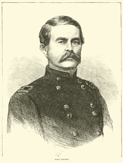 John Buford, 1863. július alkotó: American School