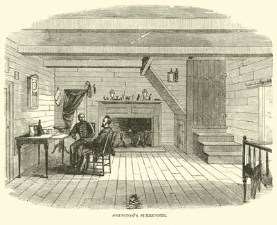 Johnston megadja magát, 1865. április alkotó: American School