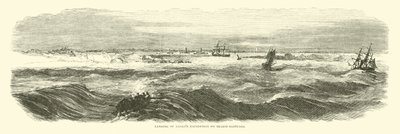 Bankss-expedíció partraszállása Brazos Santiagóban, 1863. november alkotó: American School